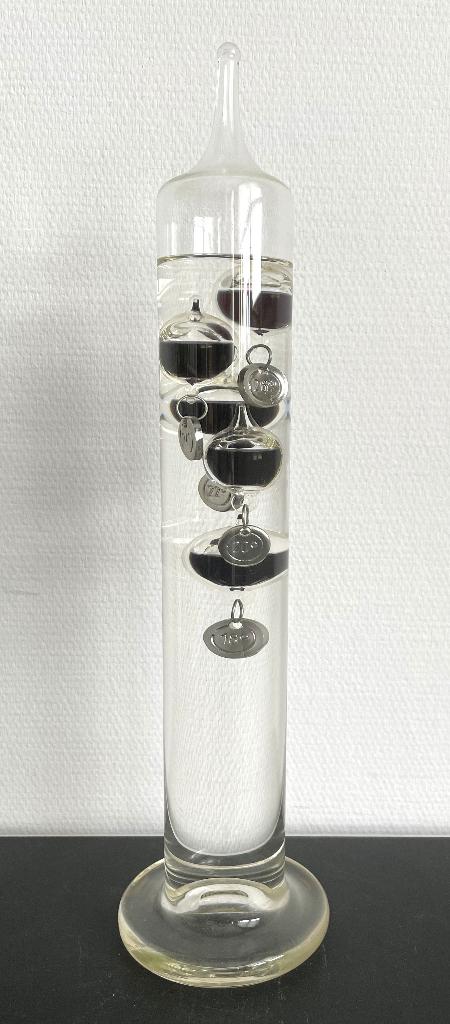 galileo thermometer glas 34 cm, Ophalen of Verzenden