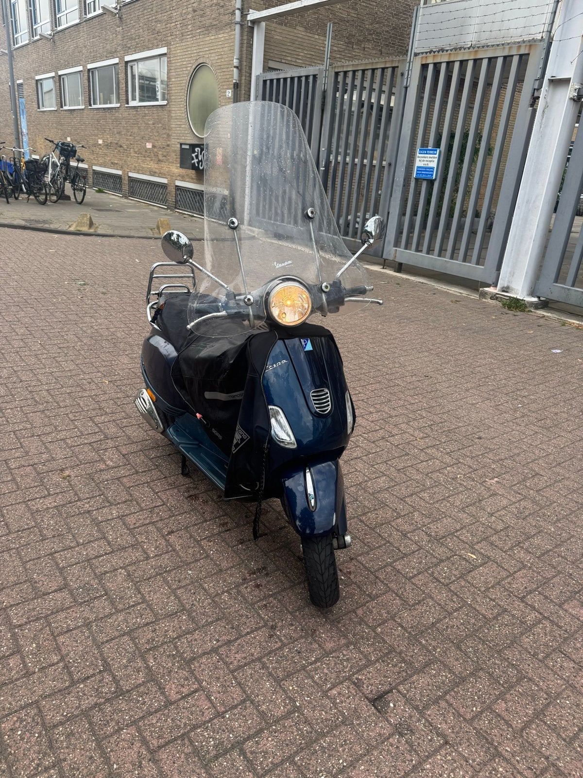 Vespa LX50 - Donkerblauw - Inclusief windscherm en hoes, Ophalen, Gebruikt, Overige modellen, Maximaal 45 km/u