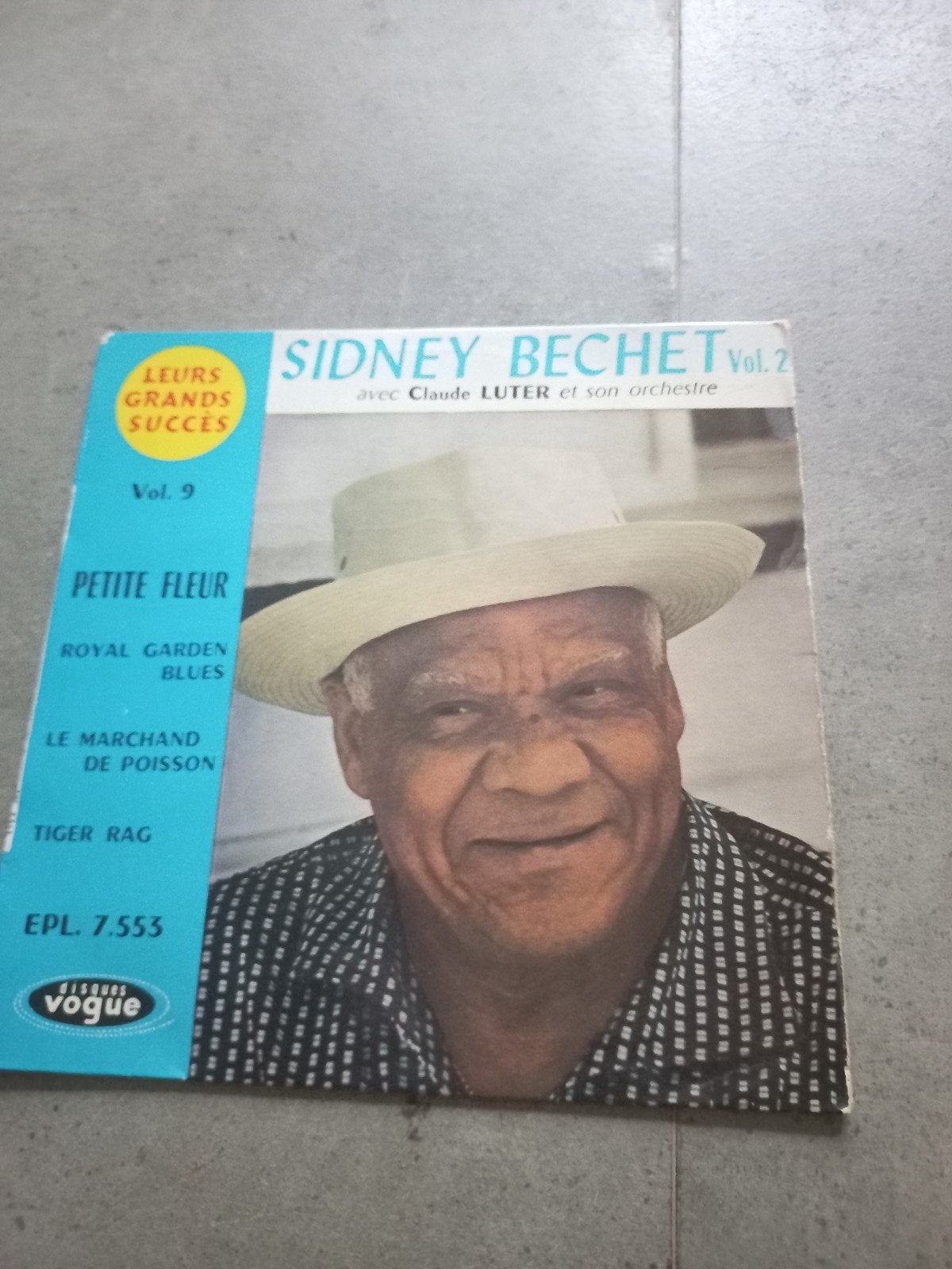 Sidney Bechet Vol. 2 - Leurs Grands Succes Vol. 9 EP, Cd's en Dvd's, Gebruikt, 7 inch, Ophalen of Verzenden, EP