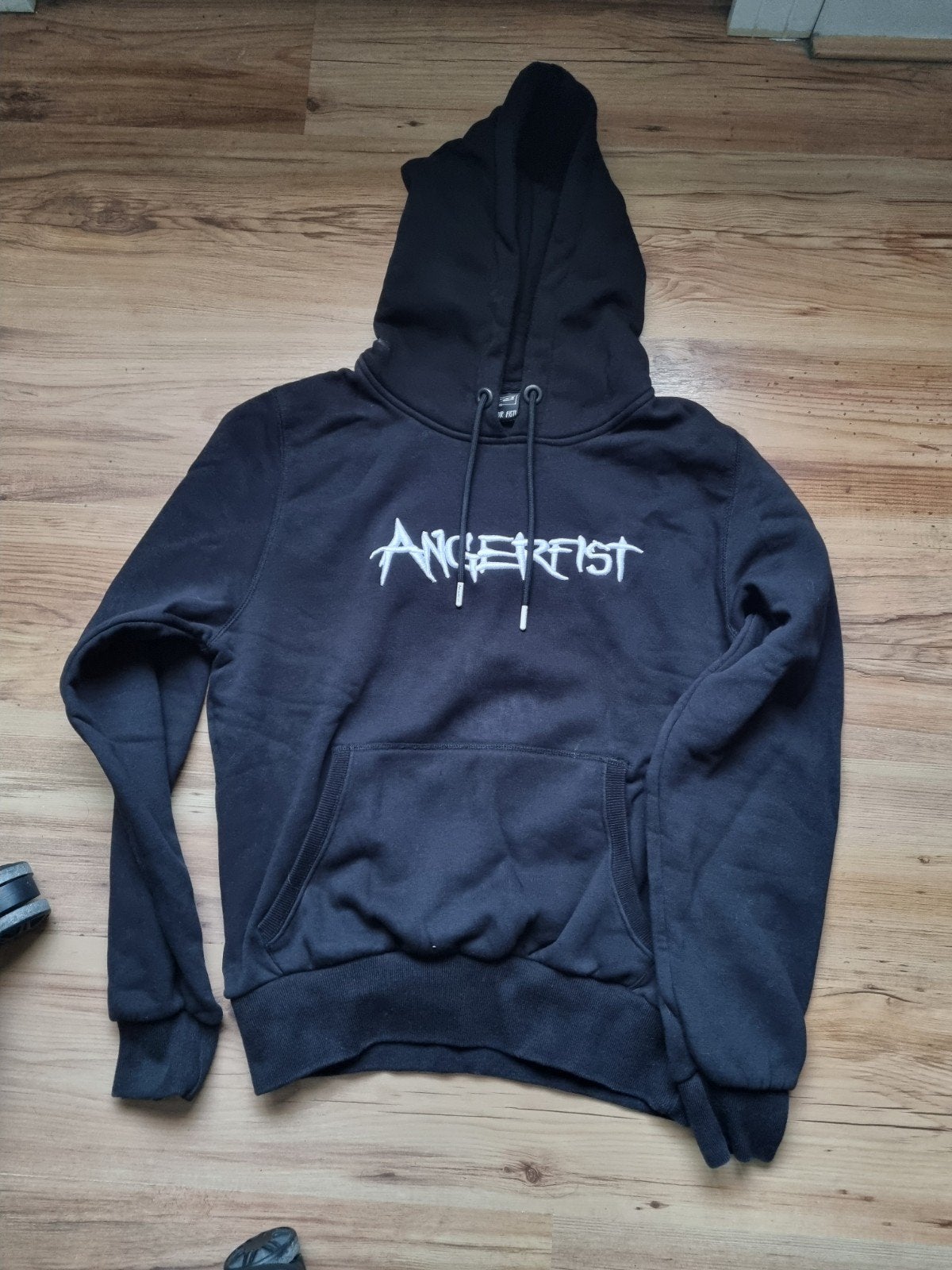 Angerfist hoodie maat M. / hardcore / gabber, Ophalen of Verzenden, Maat 48/50 (M), Zwart, Masters of hardcore