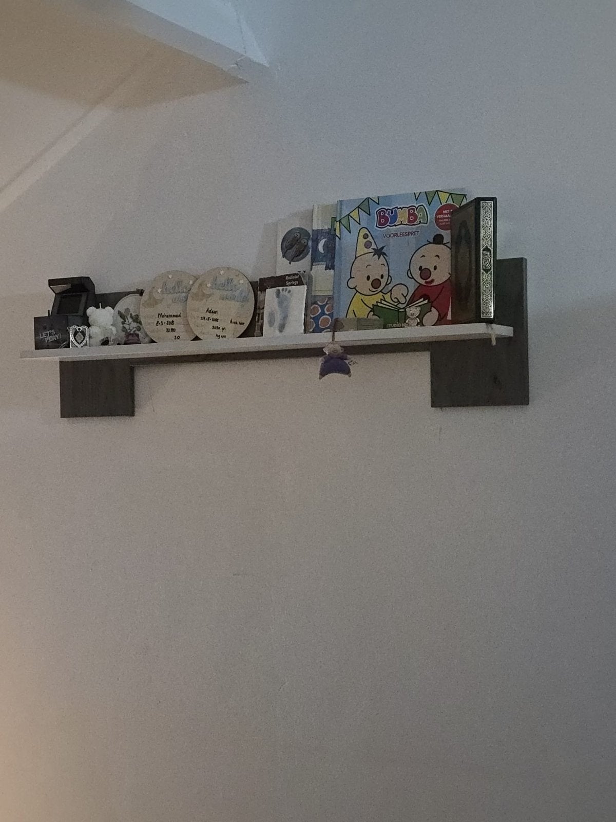 Complete babykamer: ledikant, commode, kledingkast en plank, Kinderen en Baby's, Kinderkamer | Complete kinderkamers, Ophalen of Verzenden