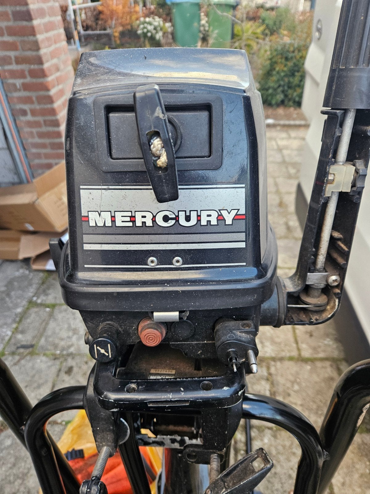 Mercury 4pk 2takt., Ophalen, Gebruikt, Motor en Techniek, Zeilboot of Motorboot