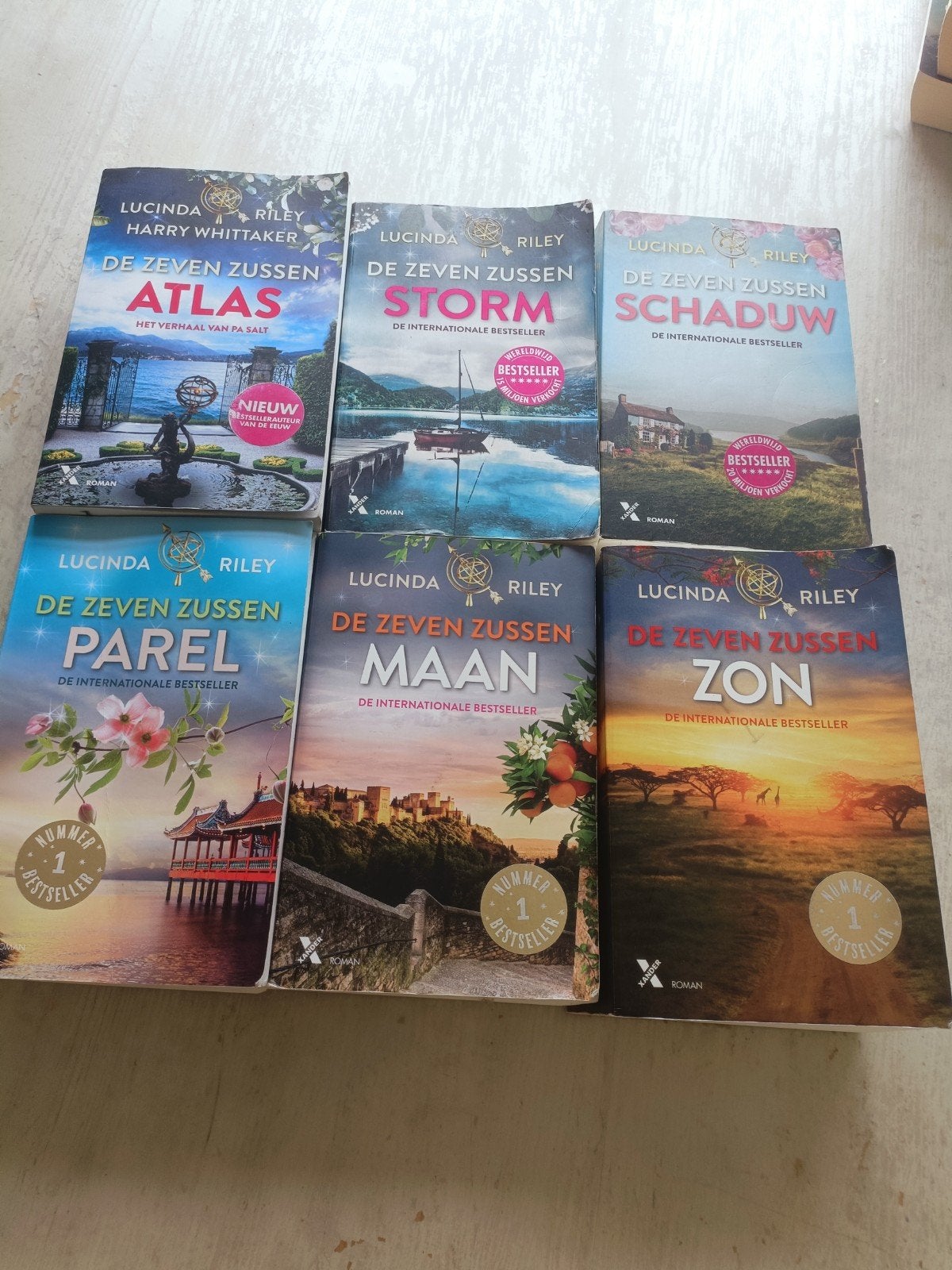 Boeken van Corina Bomann, Lucinda Riley, Nicci French, Boeken, Ophalen, Gelezen, Corina Bomann, Lucinda Riley, Nicci French, Nederland