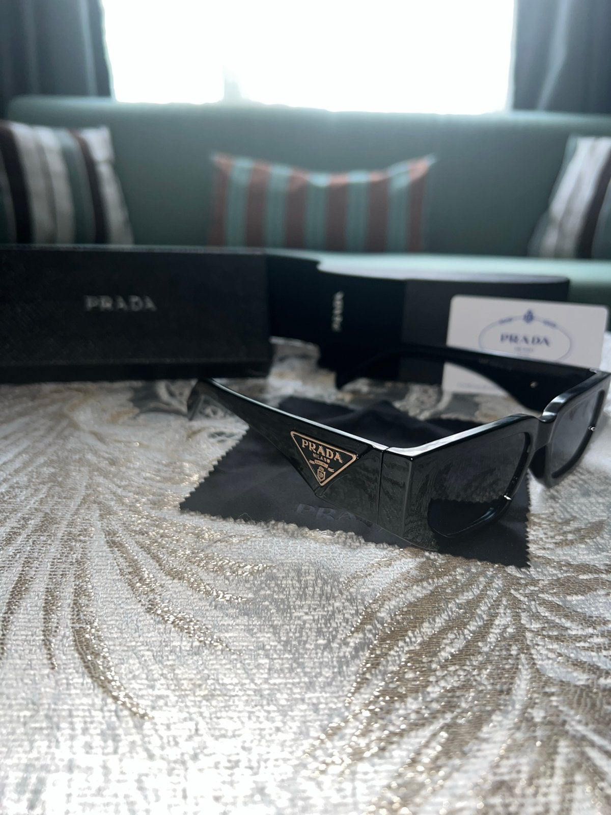 Prada Zonnebril Zwart, Zonnebril, Prada, Zwart, Ophalen of Verzenden