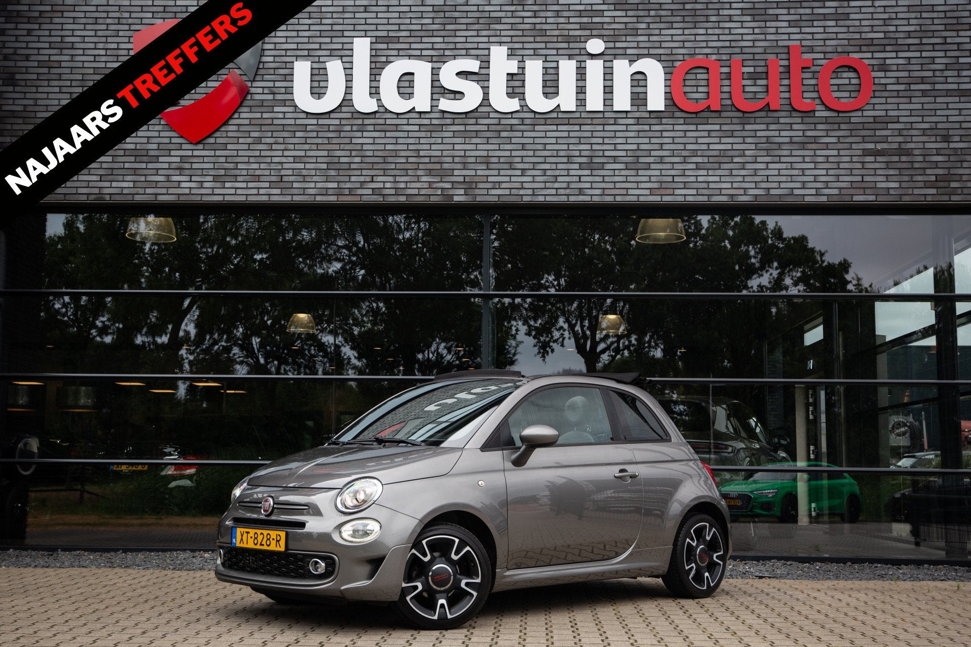 Fiat 500C 0.9 TwinAir Turbo Sport , Climate control, Cruise,, Auto's, Voorwielaandrijving, 86 pk, Cabriolet, Leder en Stof