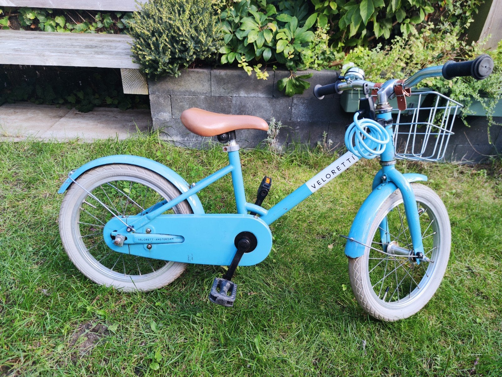 Veloretti Amsterdam Maxi Havana blue, Ophalen, Terugtraprem, Veloretti, 16 tot 20 inch