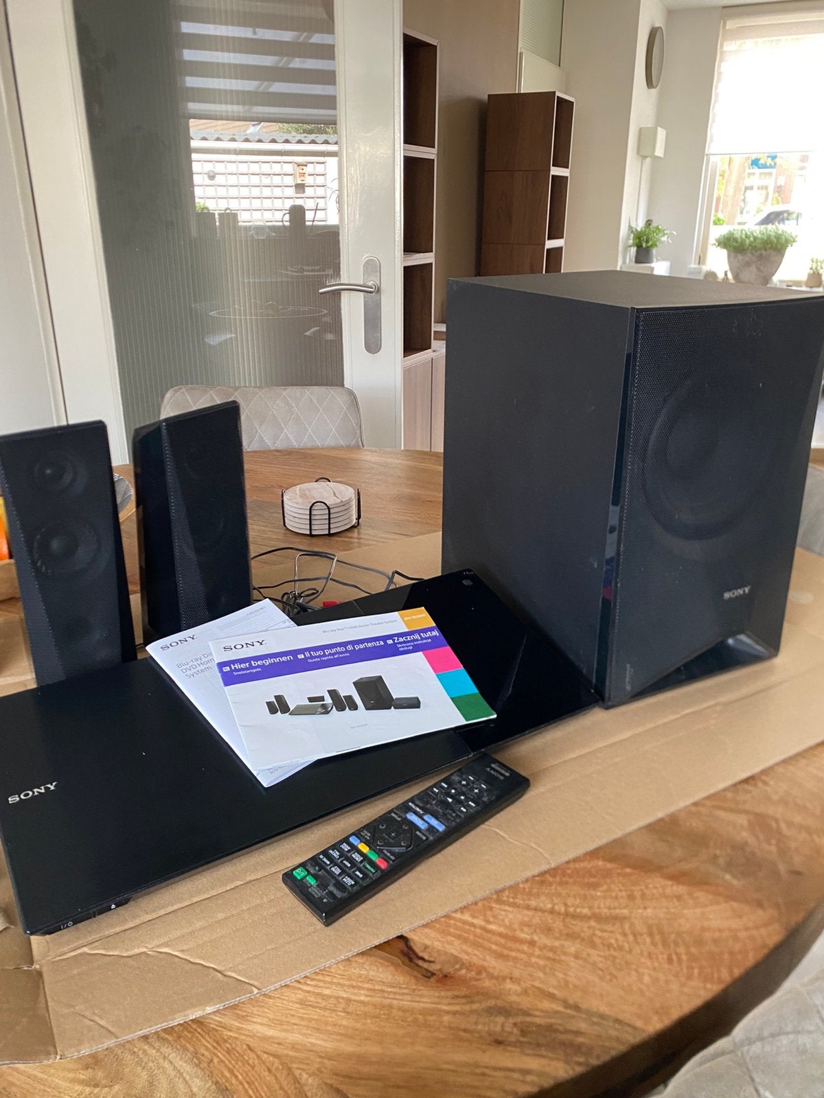 Home Cinema set, Ophalen, Gebruikt, Minder dan 40 watt, Sony