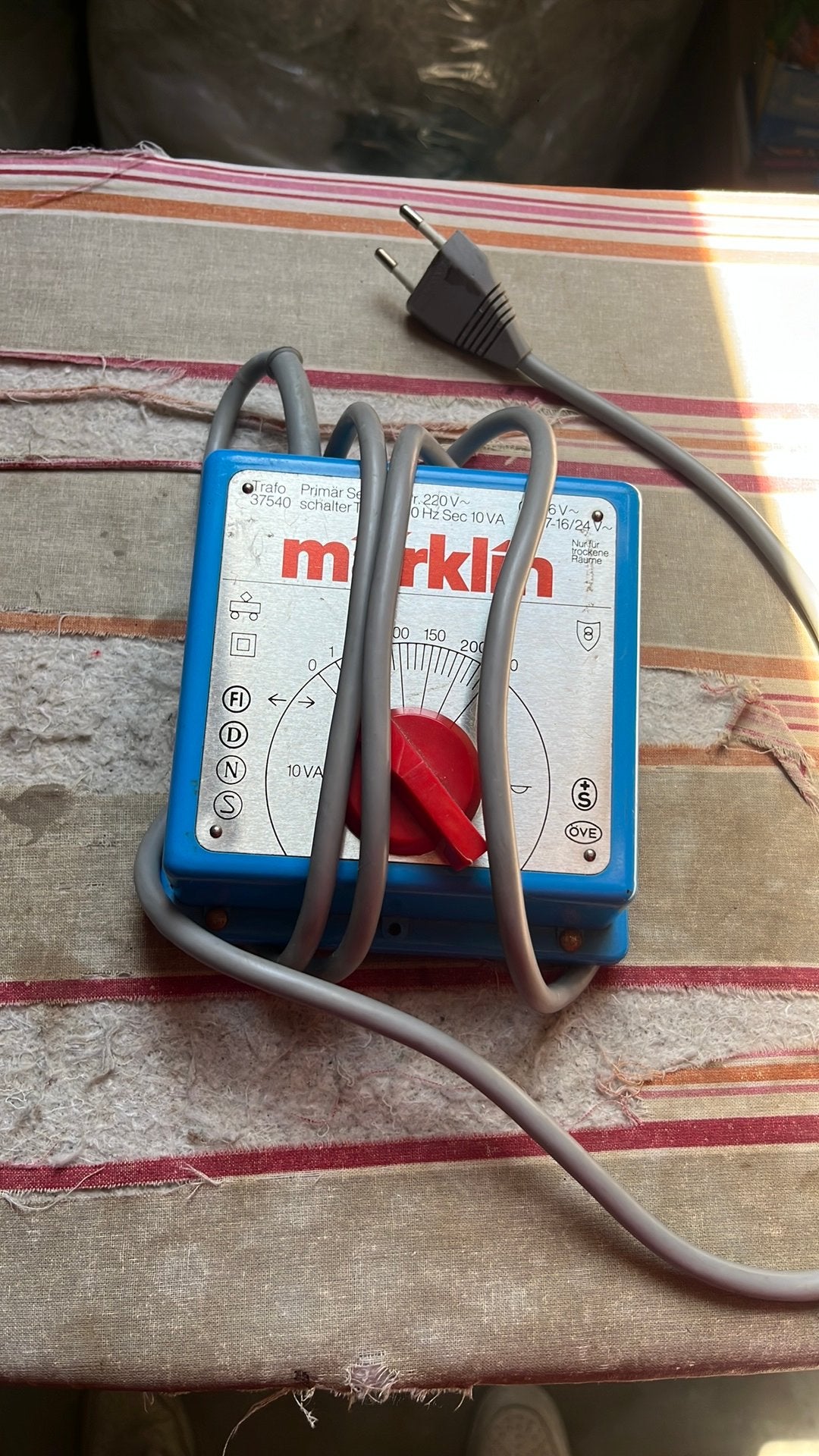 Te koop transformator van marklin 37540, Hobby en Vrije tijd, Modeltreinen | H0, Gebruikt, Ophalen of Verzenden, Märklin, Transformator of Voeding