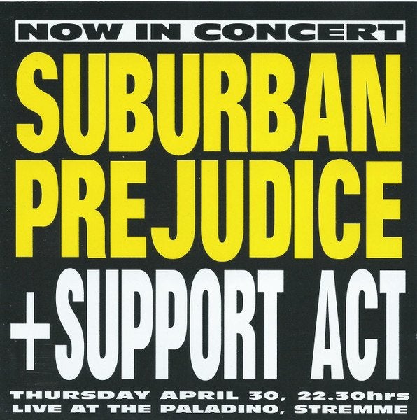 Suburban Prejudice – Never Enough, Ophalen of Verzenden