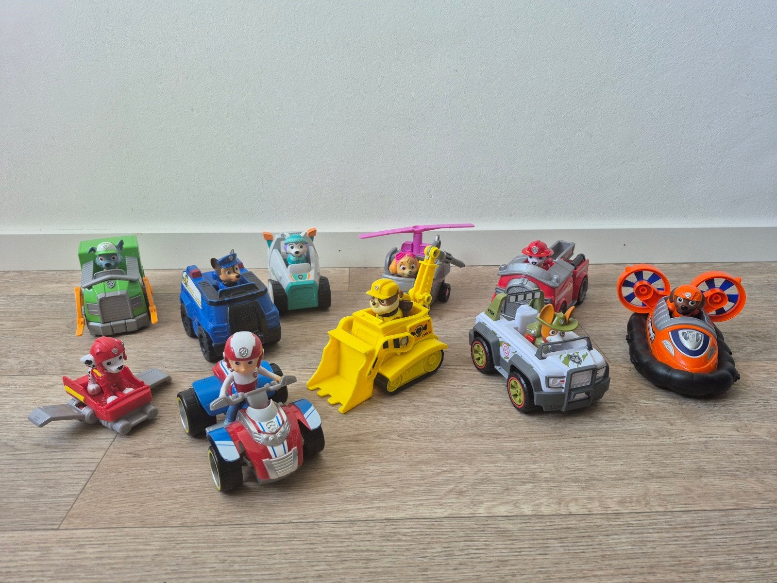Paw Patrol Voertuigen en Figuren Set, Ophalen, Gebruikt