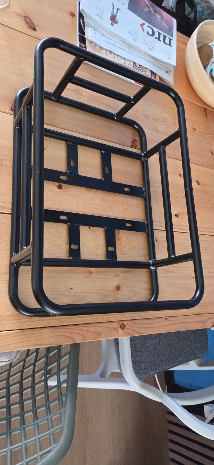 Robuuste Fiets achtermand - 20-25 kg Laadvermogen, Ophalen, Nieuw, Fietsmand, GARRYFIZH