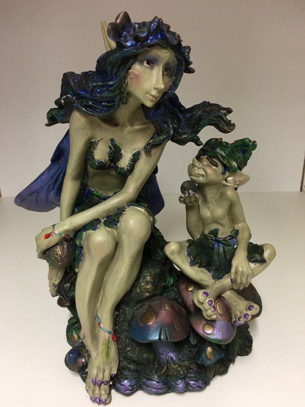 Pixie Bos Elfen Olitha and Elvinyah elf pixie woud bos, Verzenden, Zo goed als nieuw, Fantasy