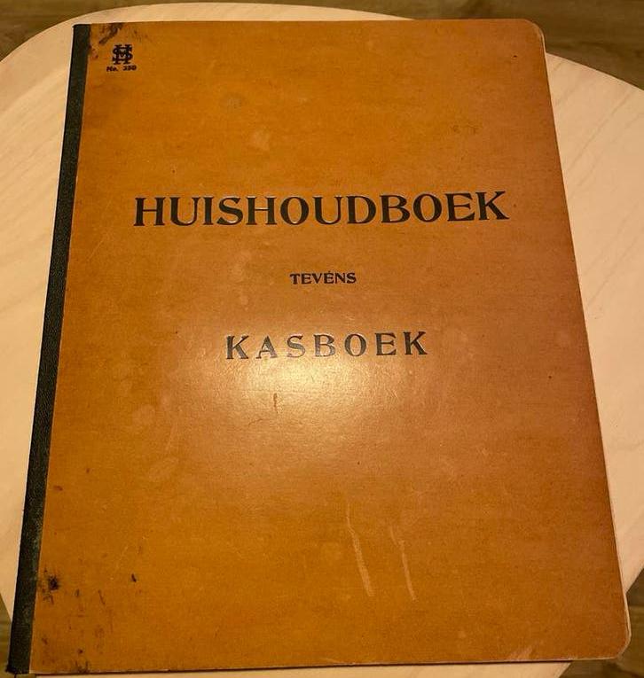 Antiek Huishoudboek/Kasboek Dames 1933 -perfecte staat, Antiek en Kunst, Antiek | Boeken en Bijbels, Ophalen of Verzenden
