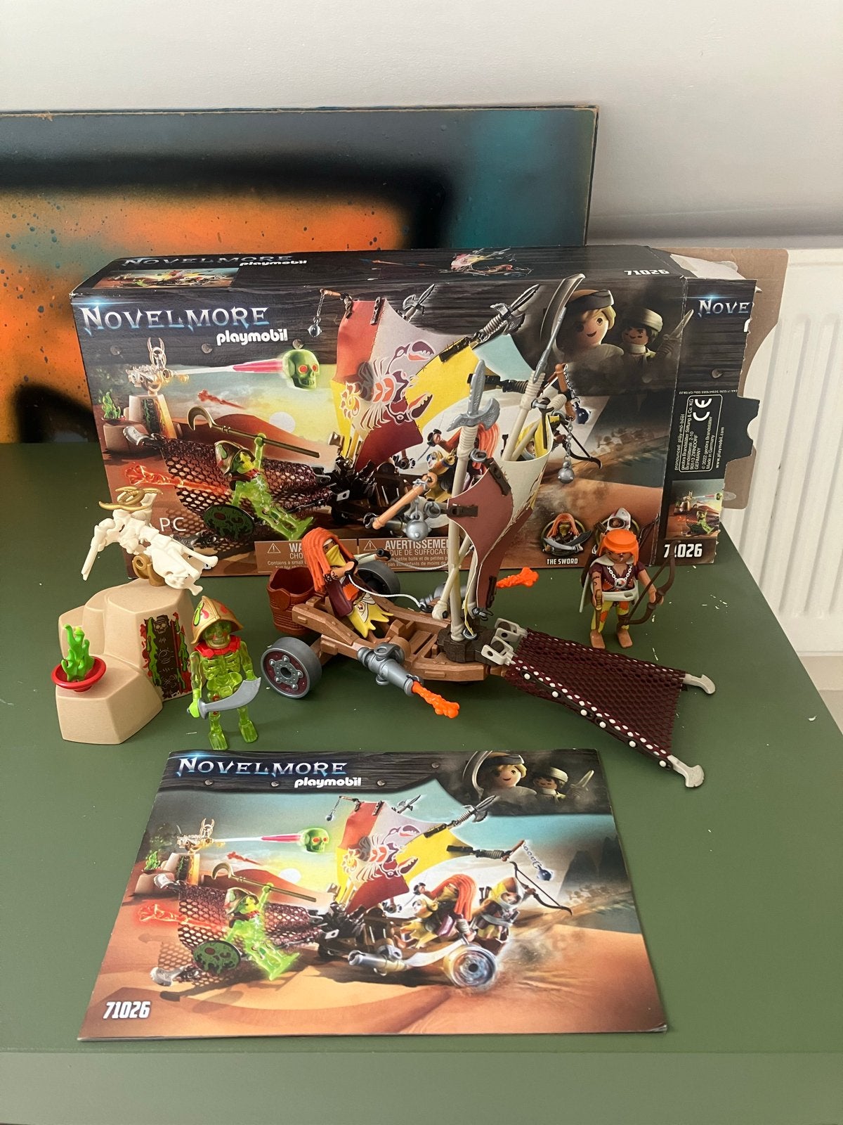 Playmobil Novelmore Sets 71026 en 71027 - Zo goed als nieuw, Kinderen en Baby's, Speelgoed | Playmobil, Complete set, Voertuig