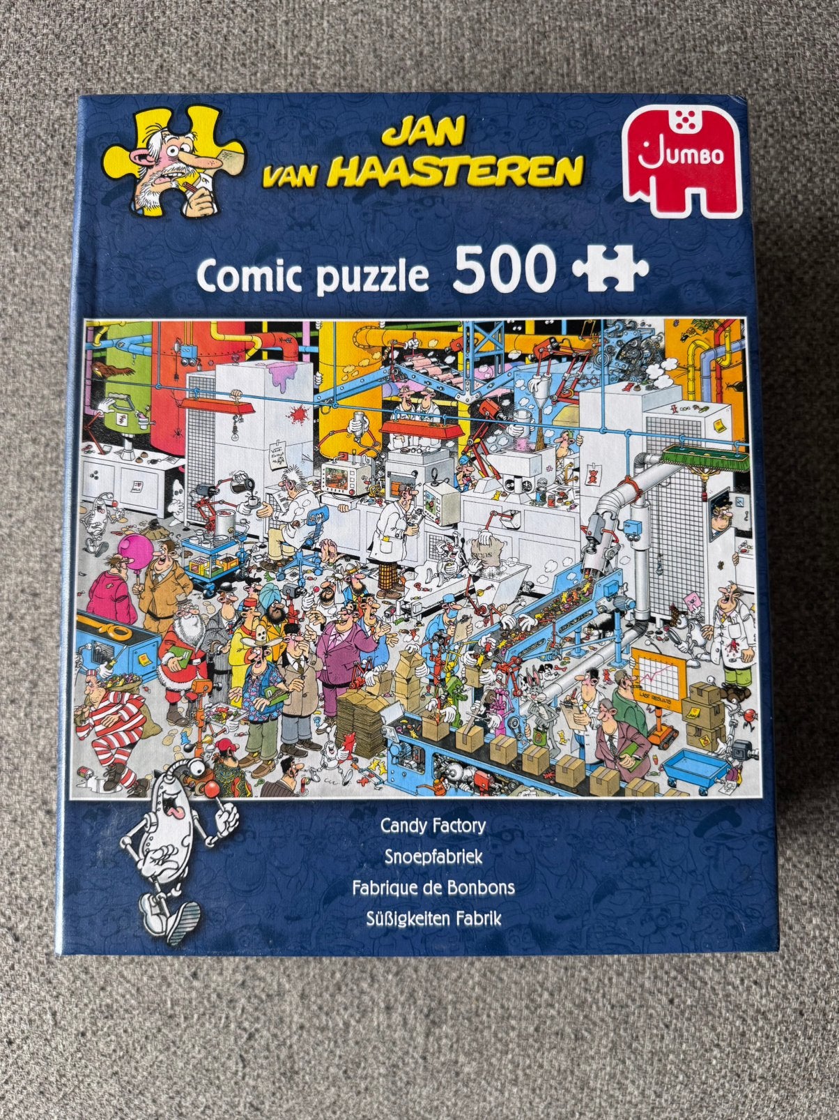 Jan van Haasteren puzzel, Ophalen of Verzenden, 500 t/m 1500 stukjes, Zo goed als nieuw, Legpuzzel