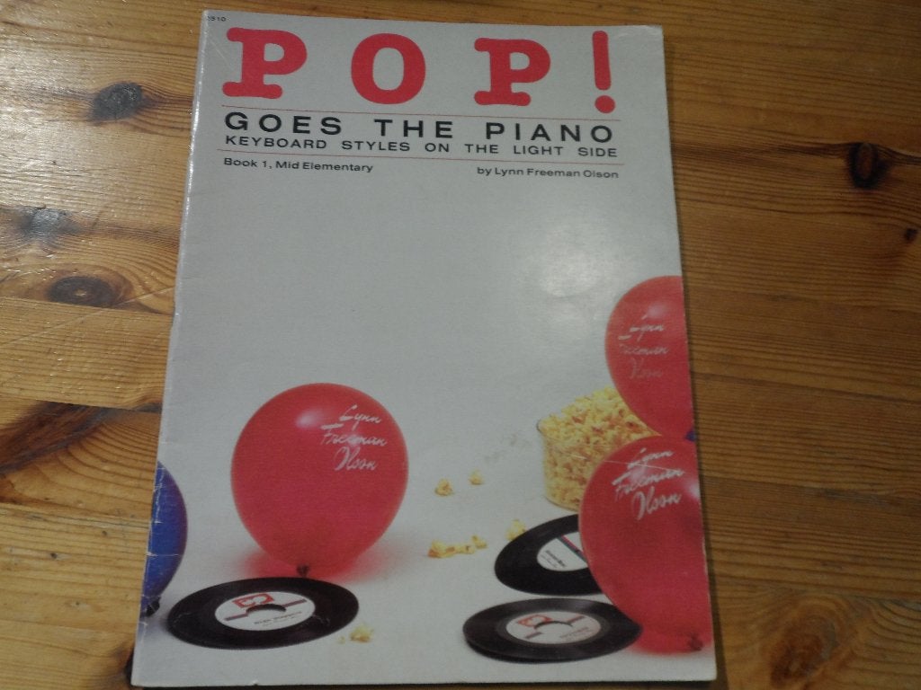 Pop goes the piano - freeman olson, Gebruikt, Ophalen of Verzenden, Artiest of Componist, Piano