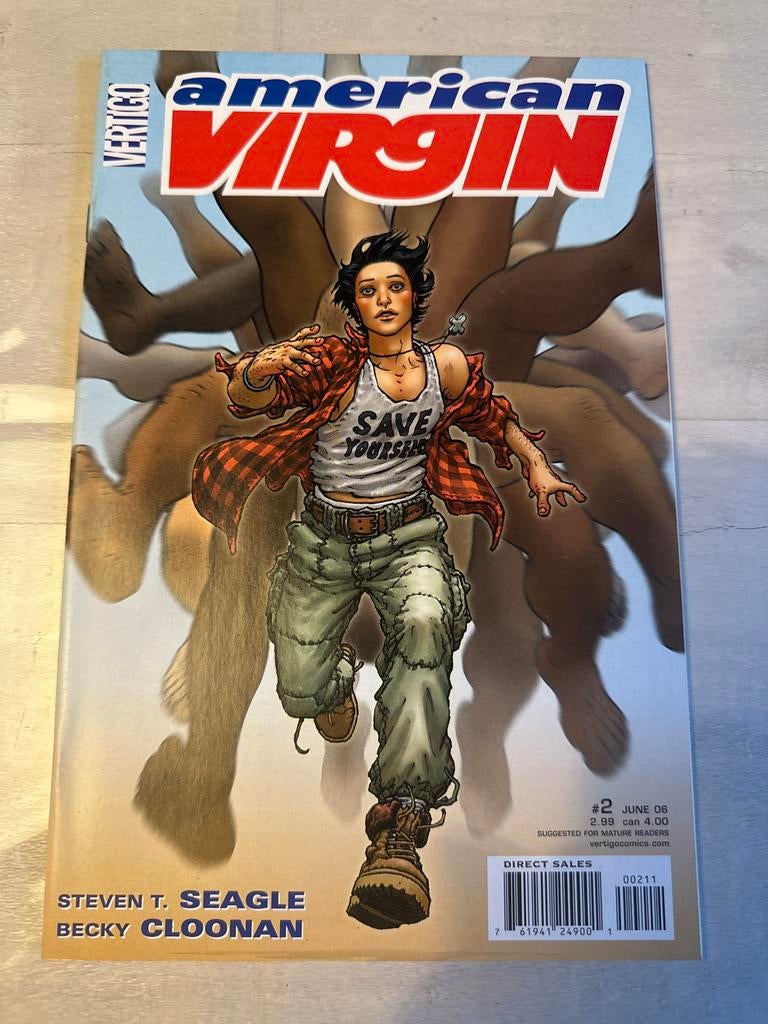 American Virgin #2 - Vertigo Comics, Boeken, Eén comic, Ophalen of Verzenden, Zo goed als nieuw, Amerika