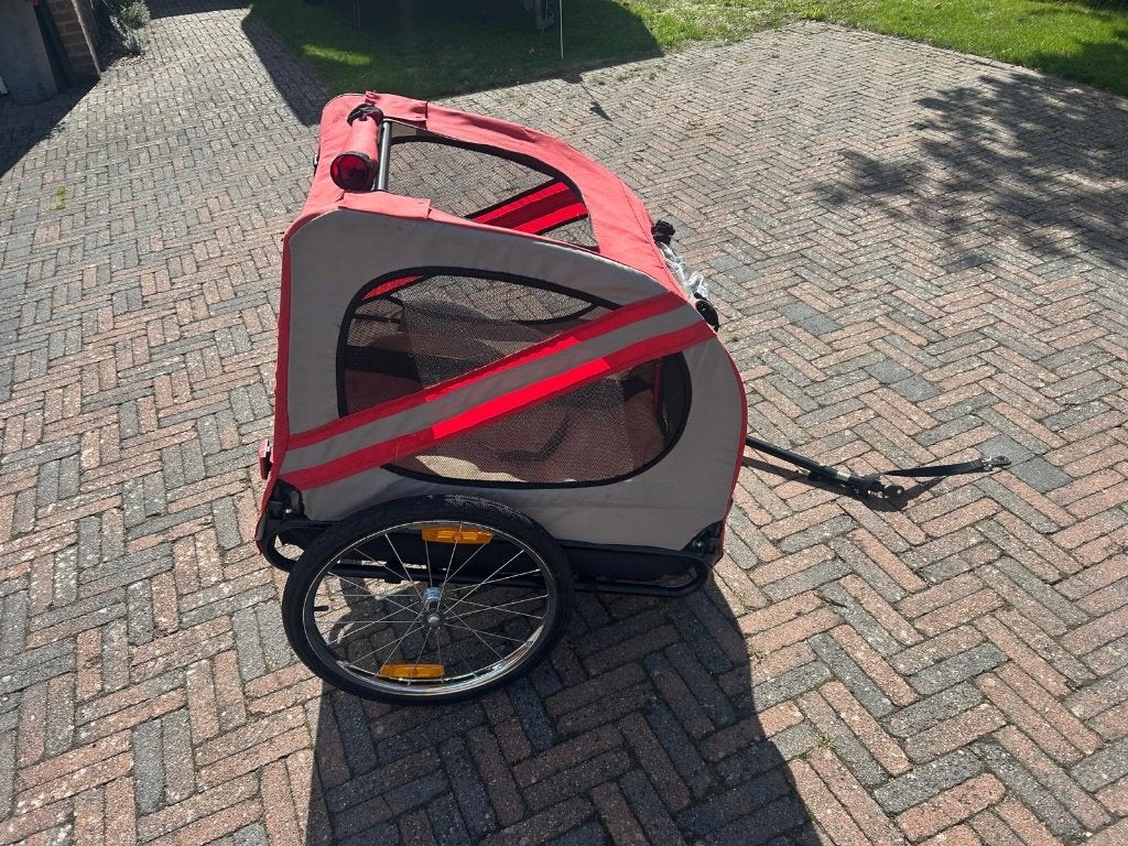 Fietskar hond opvouwbaar, Ophalen, Opvouwbaar, 20 tot 40 kg, Zo goed als nieuw