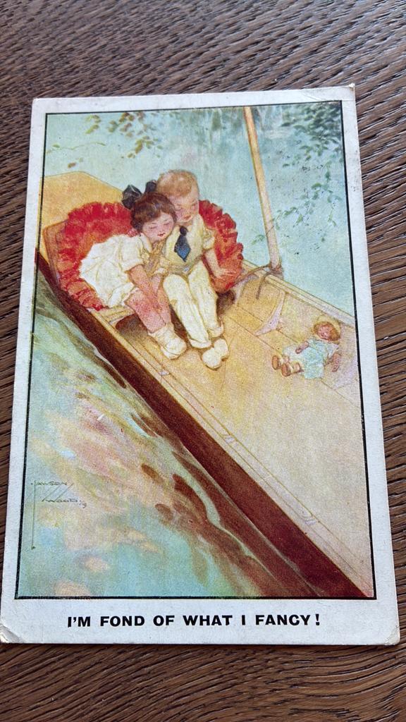 Lawson Wood. Samen varen, pop gaat mee. 1920, Ophalen of Verzenden, Voor 1920, Overige thema's