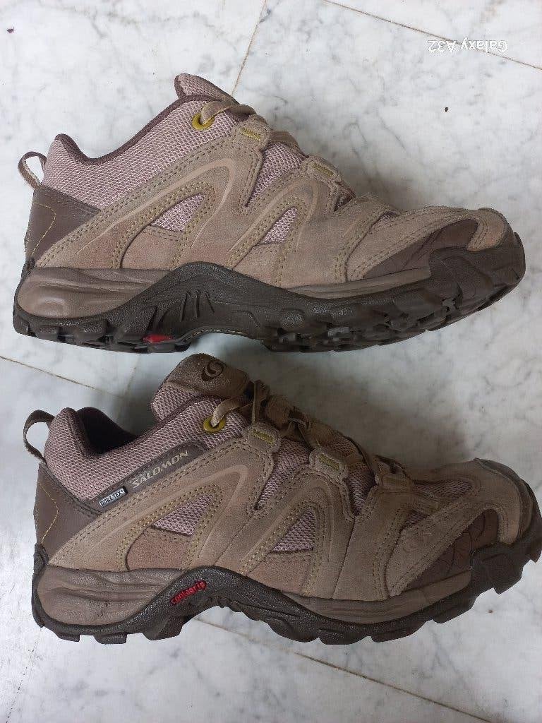 Salomon Contagrip Gore-tex wandelschoenen boots maat 38⅔, Ophalen of Verzenden, Zo goed als nieuw, Schoenen