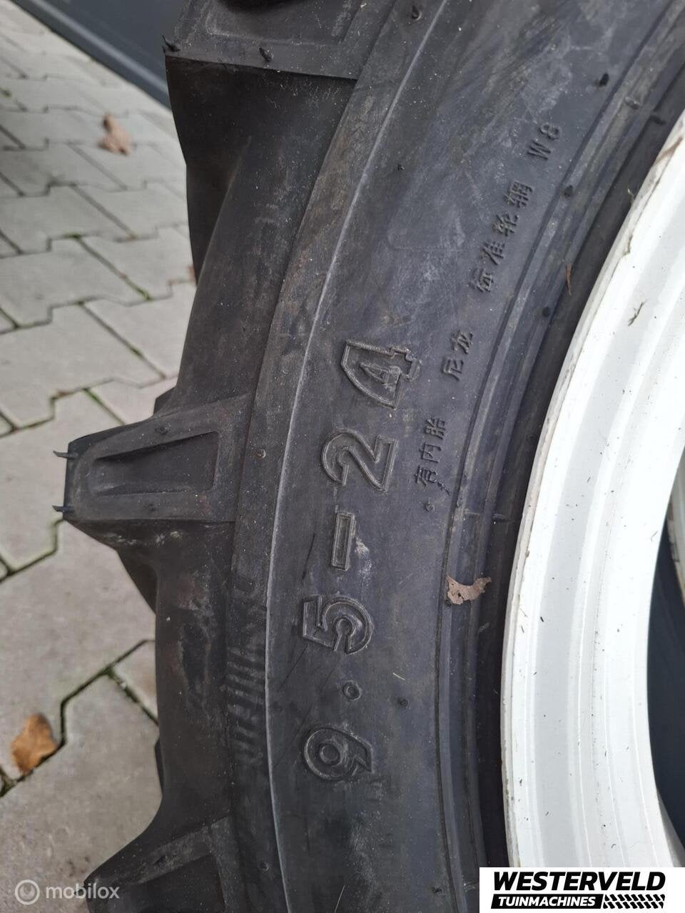YTO Akkerbanden set op velg slechts 650,- ex btw, YTO, Overige typen, Handelsplein, Info@westerveldtuinmachines.nl