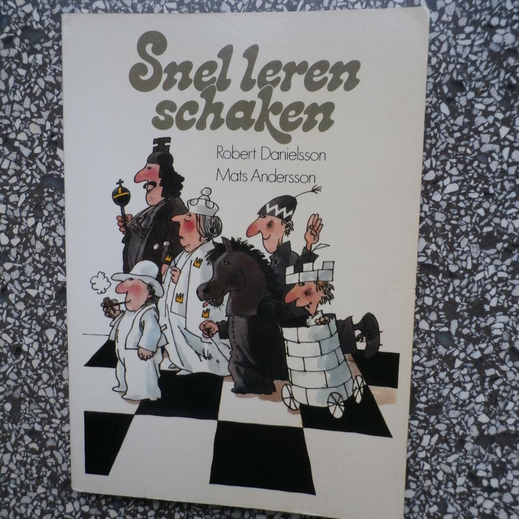 Snel leren schaken - Robert Danielsson - 80 blz. - 3,00 -, Ophalen of Verzenden, 500 t/m 1500 stukjes, Zo goed als nieuw, Schaken
