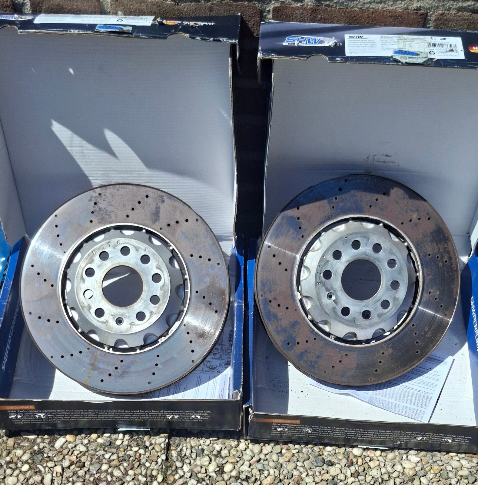 340mm Remschijven Golf 7.5 GTI TCR ATE remblokken, Auto-onderdelen, Ophalen of Verzenden, Gebruikt, Volkswagen