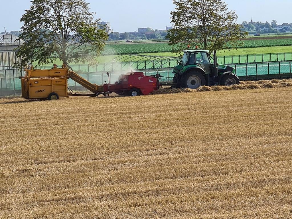 HACK balen verzamel wagen, Zakelijke goederen, Ophalen, Akkerbouw, Oogstmachine