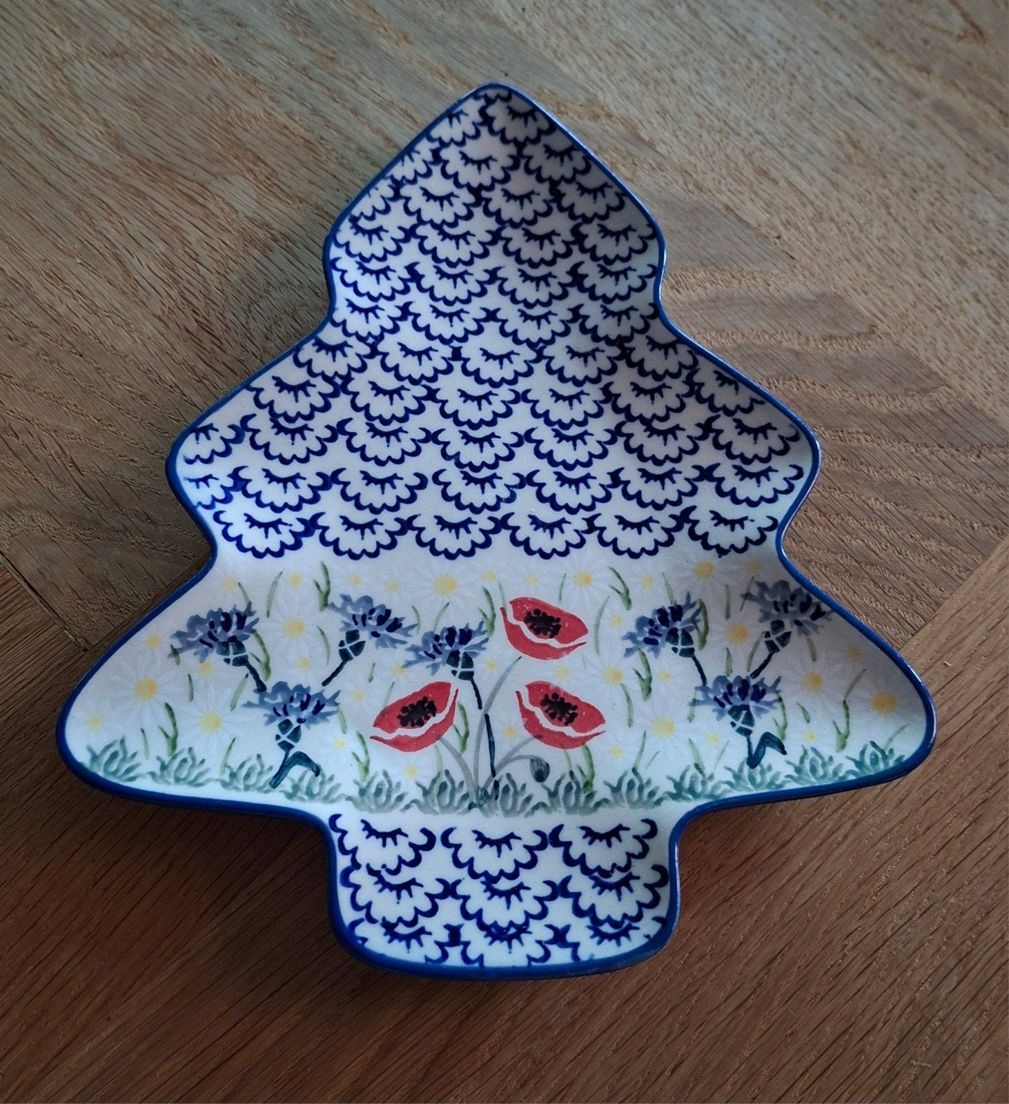 Prachtig bord van Bunzlau, Boleslawiec., ., Keramiek, Nieuw, Ophalen of Verzenden