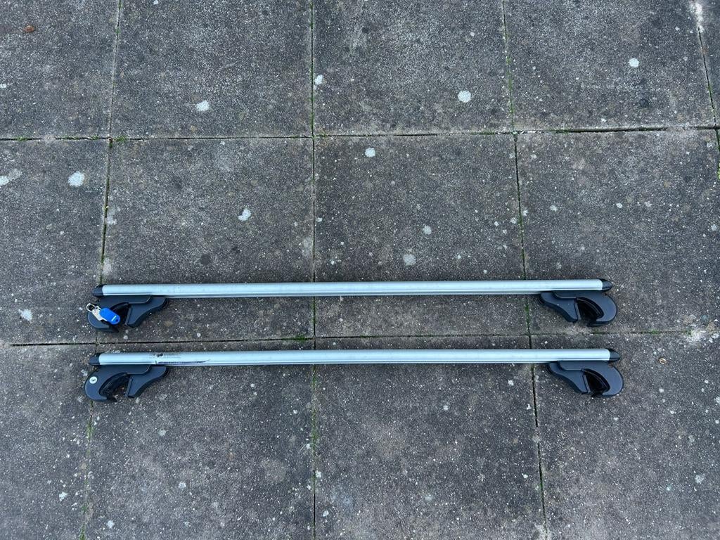 Dakdragers voor open dakrails, Auto diversen, Dakdragers, Ophalen, Gebruikt
