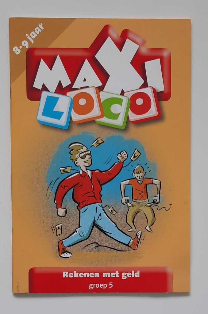 Maxi Loco boekje : Rekenen met geld, Ophalen of Verzenden, Zo goed als nieuw, Rekenen