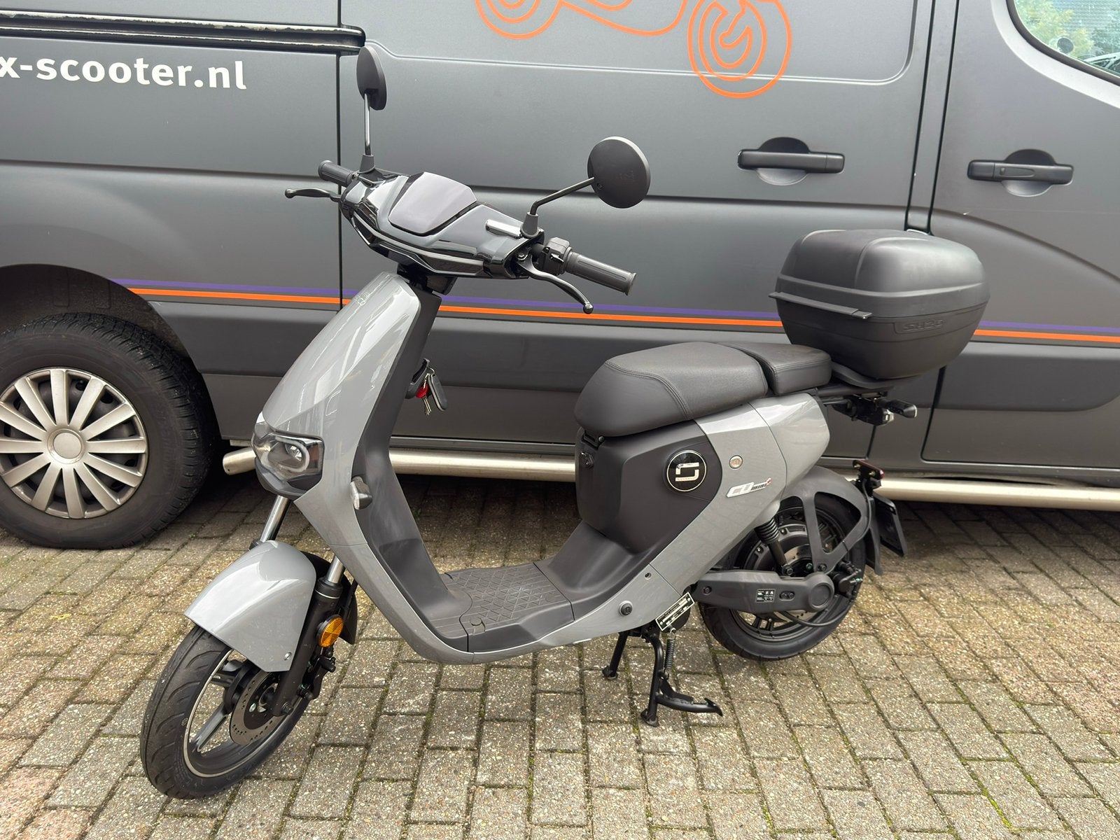 Super Soco Cu Mini+ Grijs-25KM| Eerste eigenaar| Electrisch, Ophalen, Zo goed als nieuw, Overige typen, Overige merken