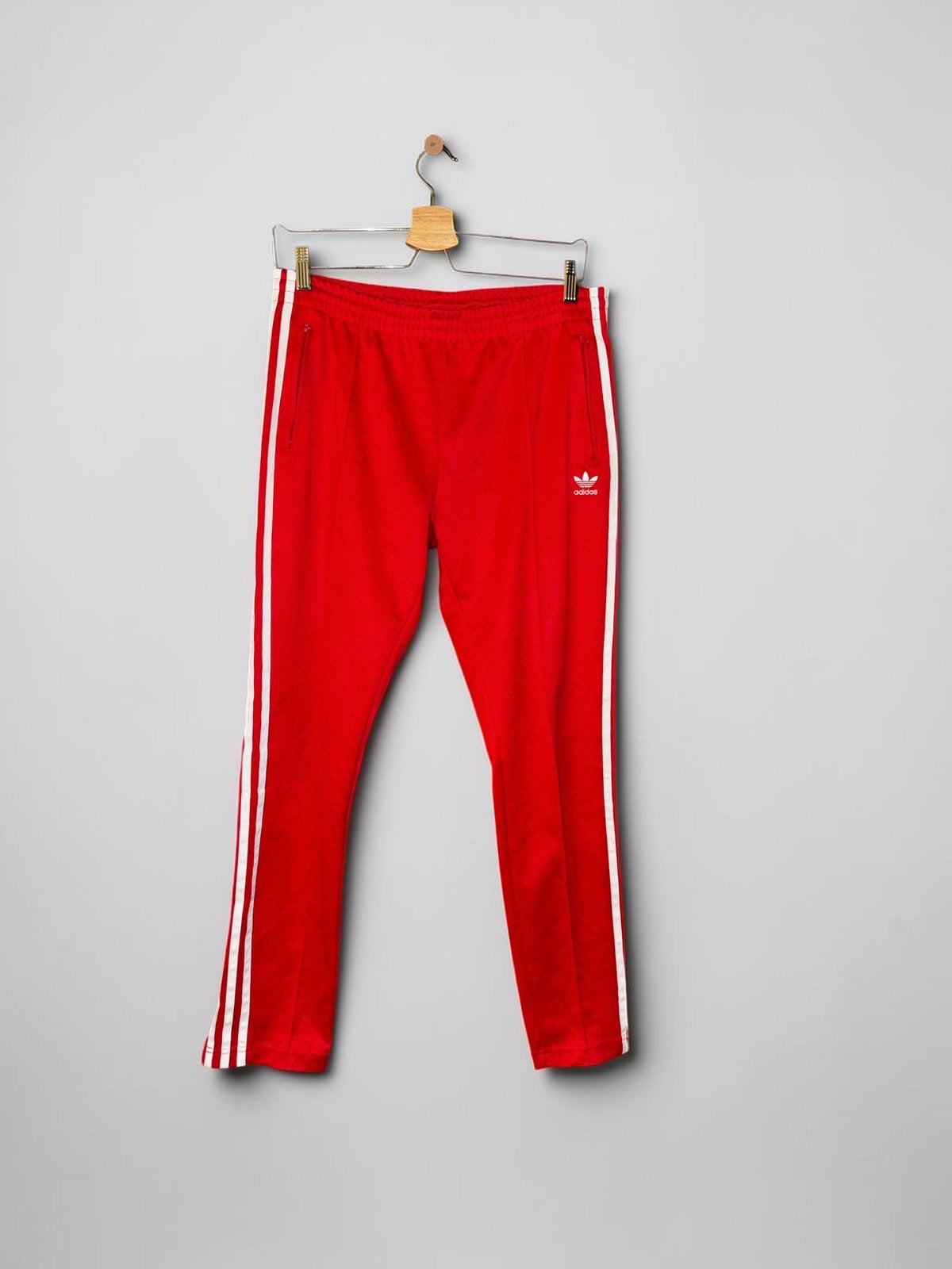 Adidas Originals trainingsbroek pants broek 38 M medium rood, Maat 38/40 (M), Ophalen of Verzenden, Zo goed als nieuw, Lang