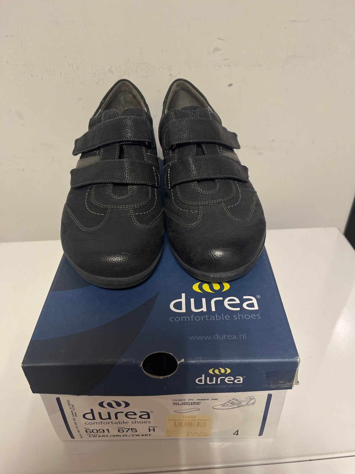 Durea comfortabele schoenen - Zwart, maat 4, Kleding | Dames, -, Zwart, -, Overige typen