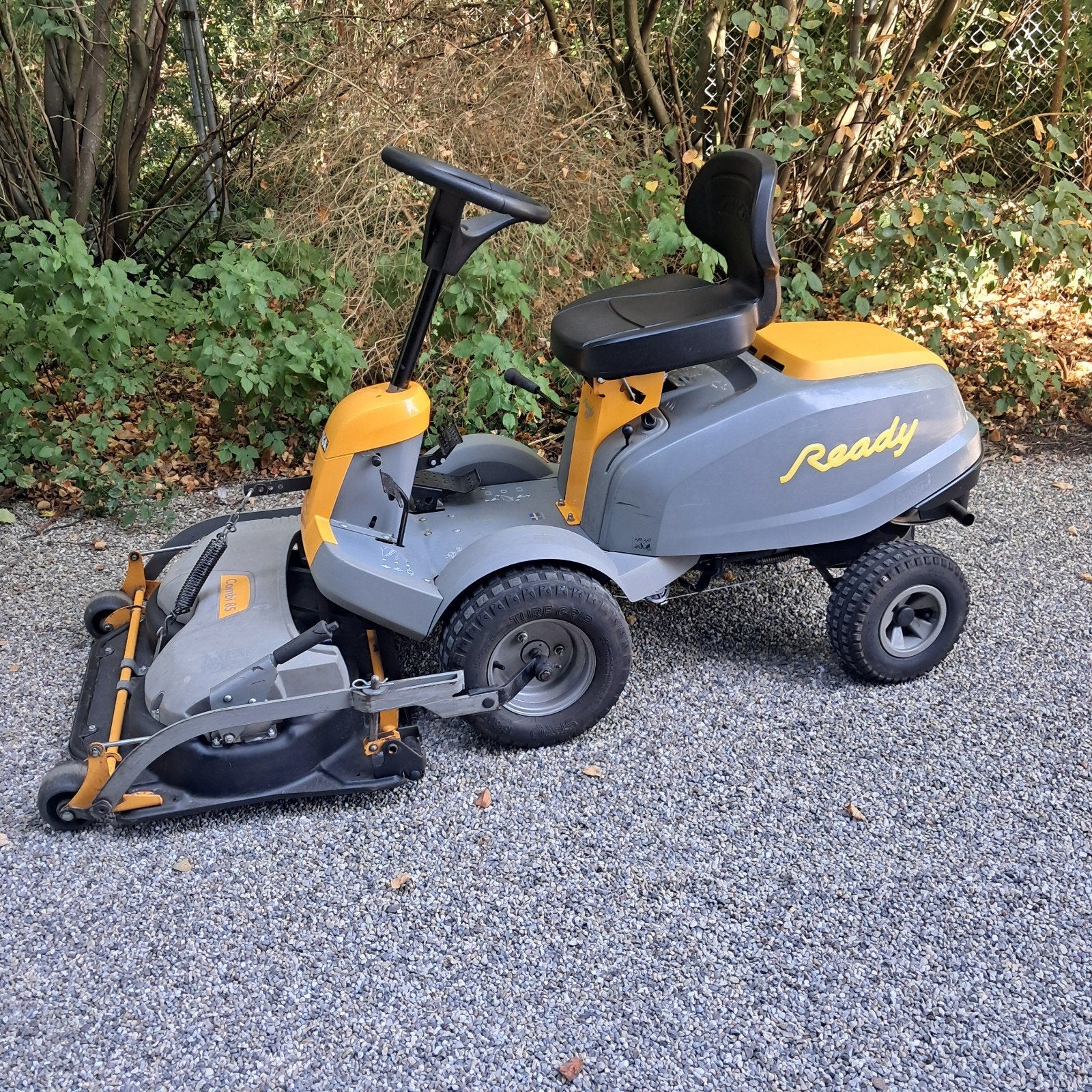 Stiga Ready HST        1350 euro, Tuin en Terras, Zitmaaiers, Ophalen, Gebruikt, Stiga, Mulchfunctie