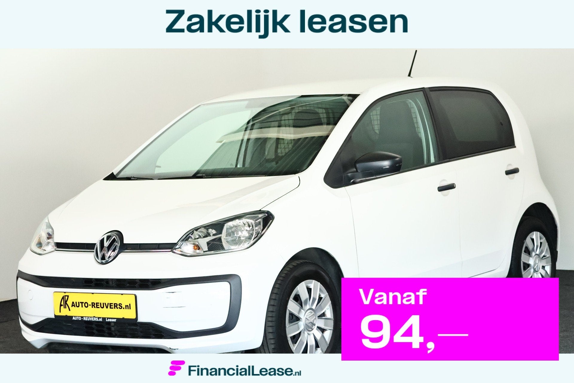 Volkswagen up! 1.0 Load up! BlueMotion / Airco / 4S banden, 12 maanden, Stof, Gebruikt, 60 pk