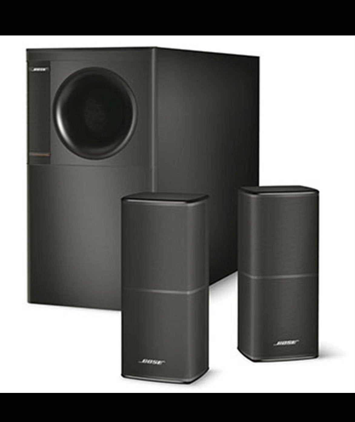 Bose Acoustimass 5 speaker set, Audio, Tv en Foto, Luidsprekers, Gebruikt, Subwoofer, 60 tot 120 watt, Bose, Inclusief standaarden