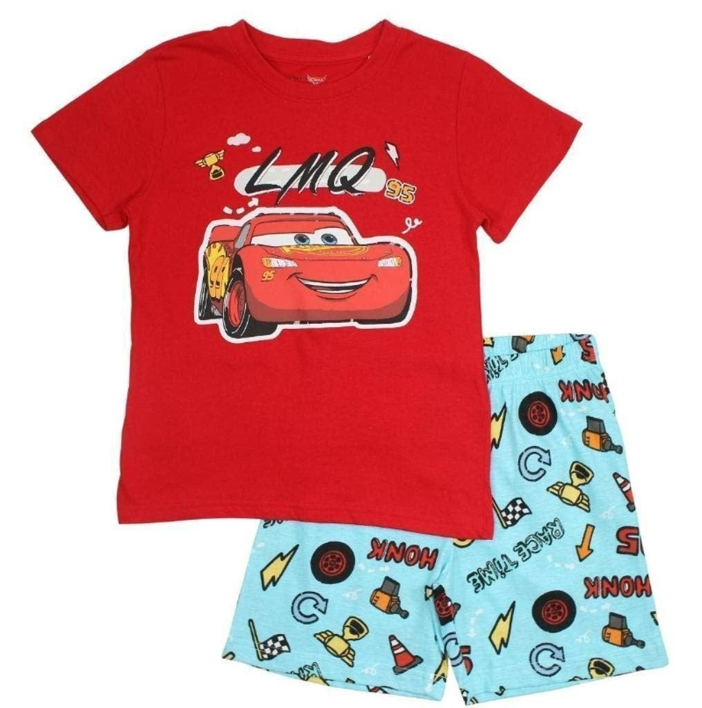 Disney Cars Shortama LMQ - Maat 128 - Katoen, Nacht- of Onderkleding, Disney Cars, Nieuw, Ophalen of Verzenden