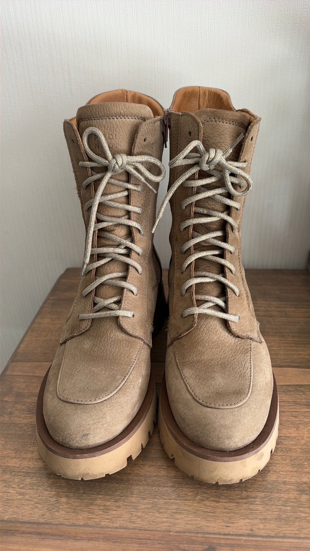 Piedi nudi laarzen, Kleding | Dames, Beige, Lage of Enkellaarzen, Ophalen of Verzenden, Gedragen