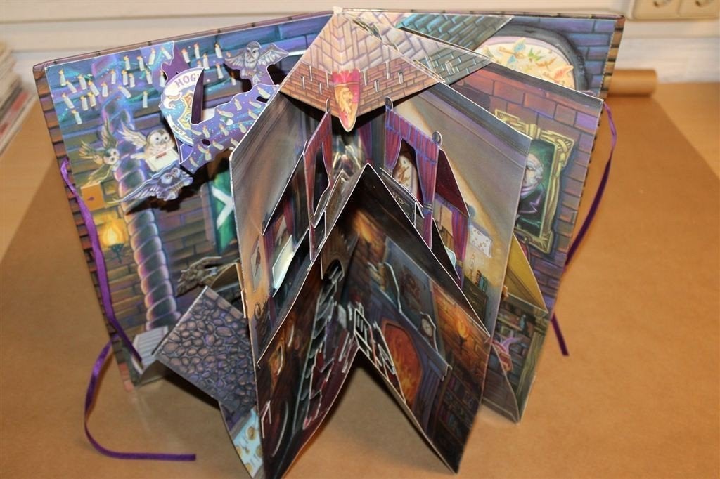 Zweinsteins Hogeschool — Harry Potter Pop-up Boek 3D, Ophalen of Verzenden, Gelezen