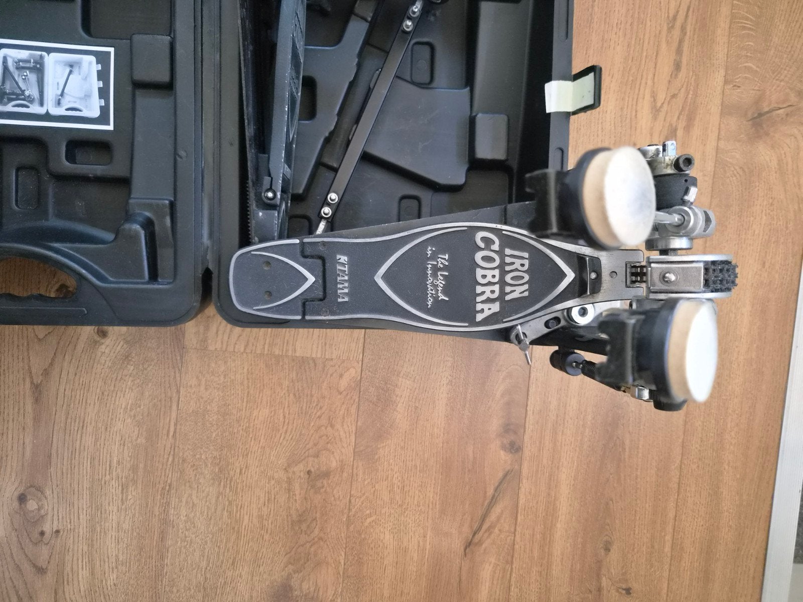 Tama Iron cobra  powerglide twinpedal, Ophalen of Verzenden, Gebruikt, Tama