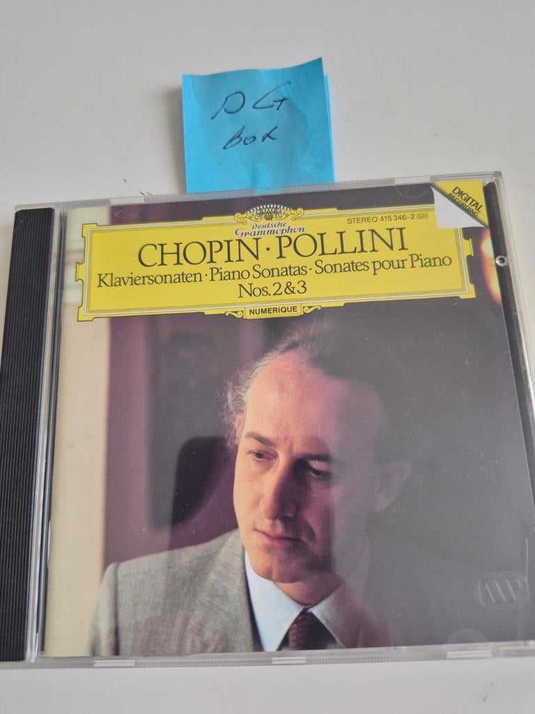 Chopin: Pianosonates 2 & 3 - Maurizio Pollini (CD), Ophalen of Verzenden, Romantiek, Gebruikt, Kamermuziek