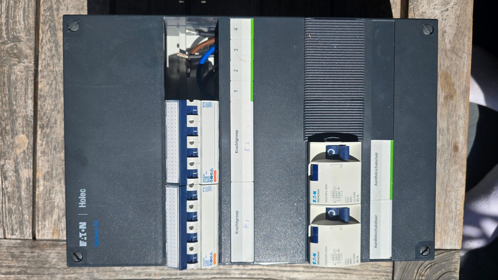 Eaton System 55 uitbreidingskast, Ophalen of Verzenden, Gebruikt, Eaton, Groepenkast