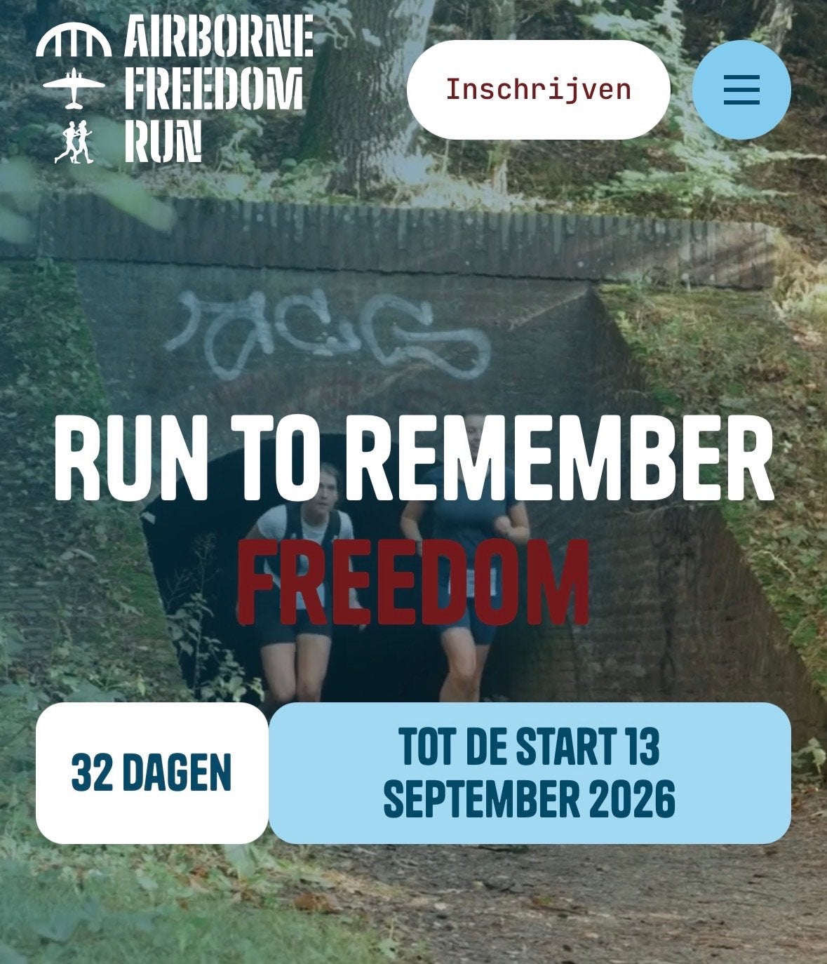 Startbewijs Airborne Freedom Trail 28km, Tickets en Kaartjes, Sport | Overige, Eén persoon