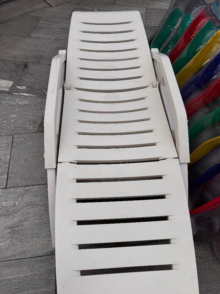 Hartman ligbedden, Tuin en Terras, Ophalen, Gebruikt, Kunststof, Inklapbaar