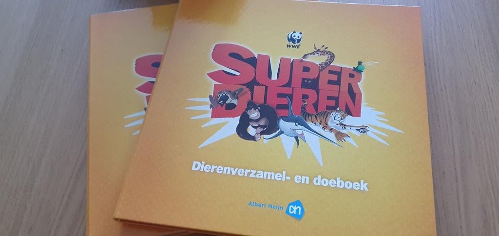 Albert Heijn Super Dieren verzamel- en doeboek, Ophalen of Verzenden, Zo goed als nieuw, Overige soorten, Overige typen