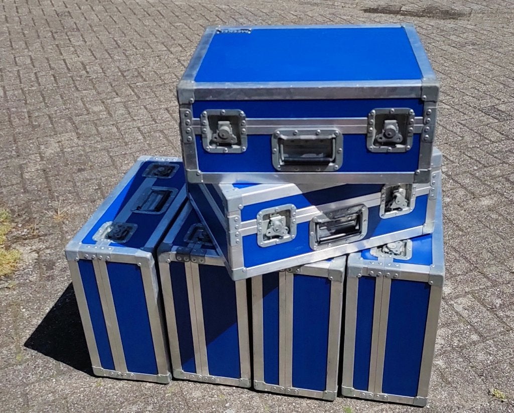 6x Professionele Meekel Flightcases / Vliegkoffers, Ophalen, Gebruikt, Overige instrumenten, Flightcase