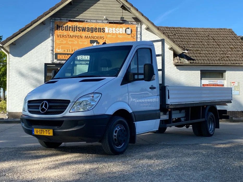 Mercedes-Benz Sprinter 519 3.0 CDi V6 Automaat Open Laadbak, Euro 5, Gebruikt, 156 pk, Mercedes-Benz