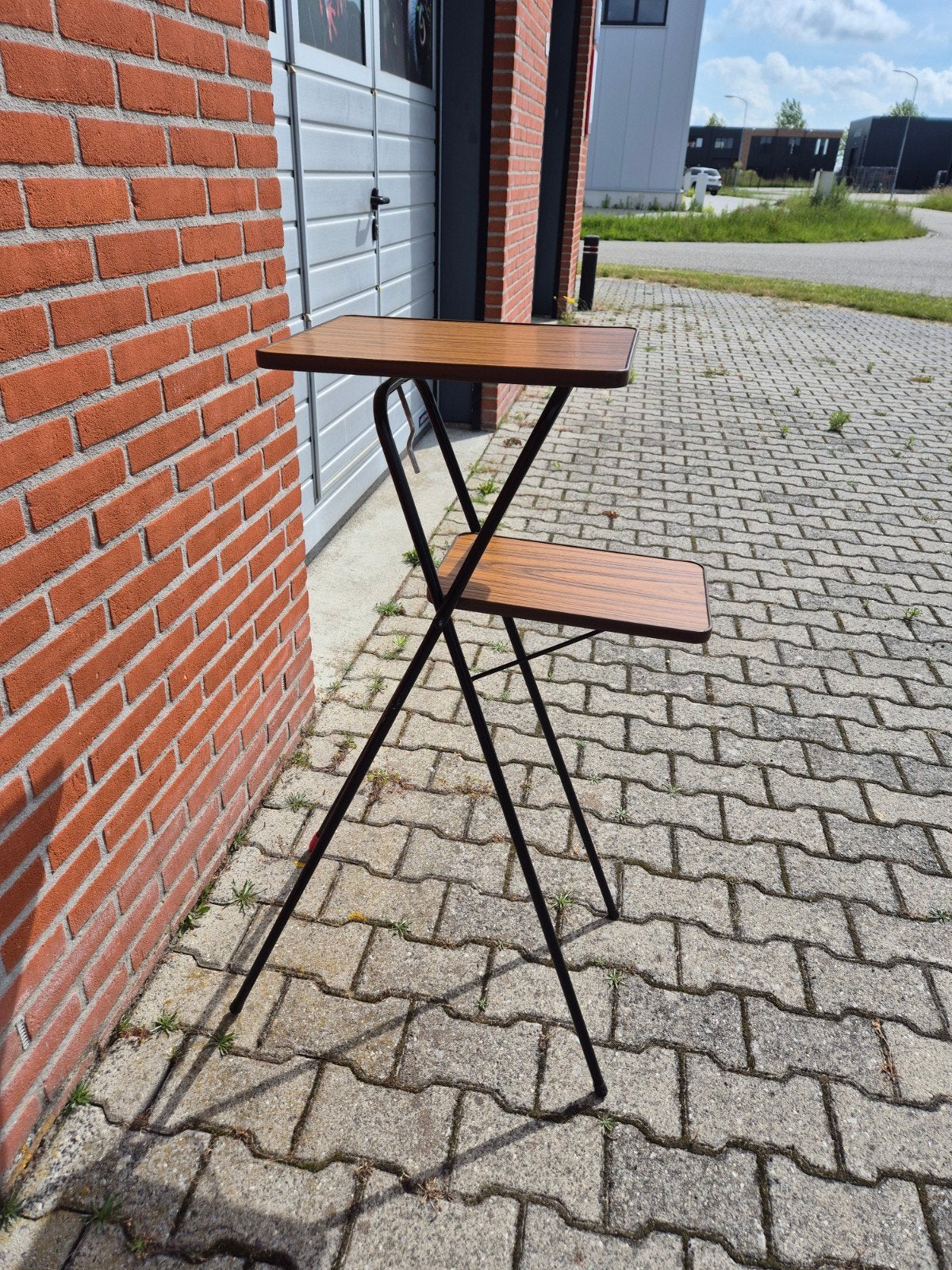 Dia-film projector tafel, Ophalen of Verzenden, Rond, Minder dan 55 cm