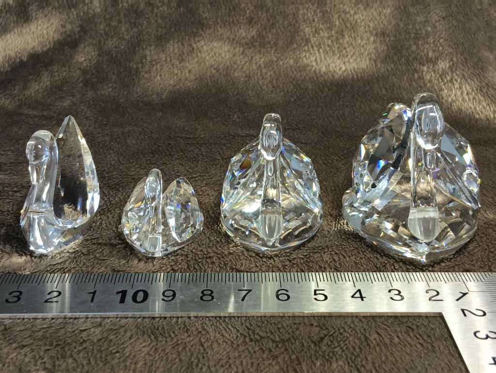 Swarovski Zwanen set, Ophalen of Verzenden, Zo goed als nieuw, Figuurtje